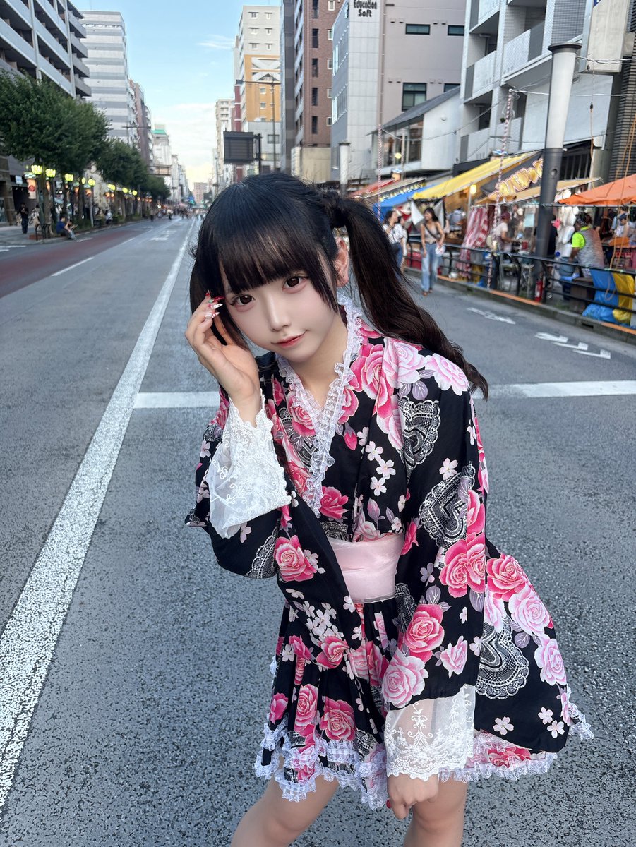 UMI_KMITC's tweet photo. 浴衣派の君へ♡ https://t.co/UhY756Lbvh