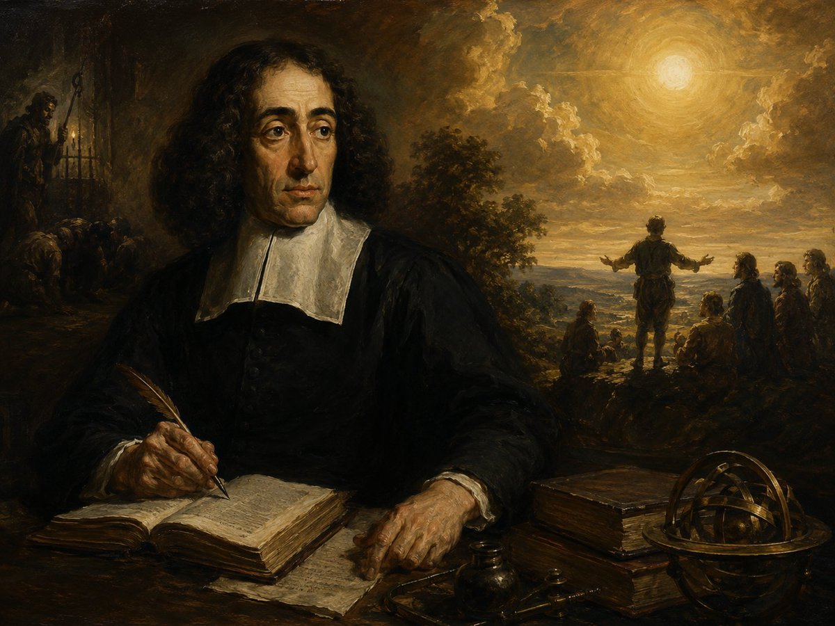 paloetos's tweet photo. “Tanrı senin korkmanı isteseydi, sana akıl vermezdi.”

Spinoza https://t.co/xpGWISVYz9