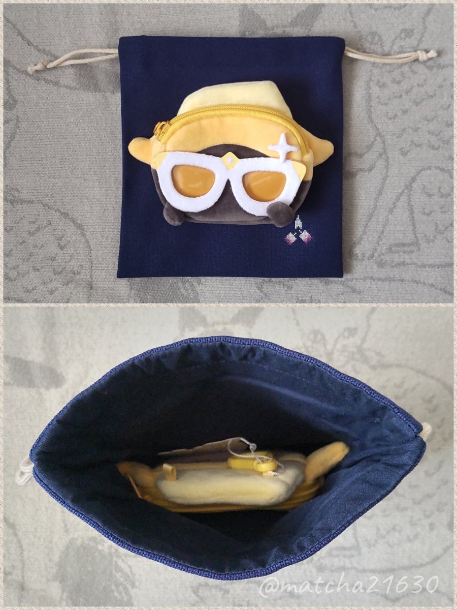 matcha21630's tweet photo. 巾着のご案内♪

✦小　3色　縦15.5cm × 横12.5cm
リボンカニぬいを入れて口を閉じられます

✦大　2色　縦17.5cm × 横16cm
ネックウォレットのカニを入れて口を閉じられます

表地･裏地とも、最初に水通しをしてあります

#SkyArtFest
#SkyArtFest2026 https://t.co/RvtIEbCidS