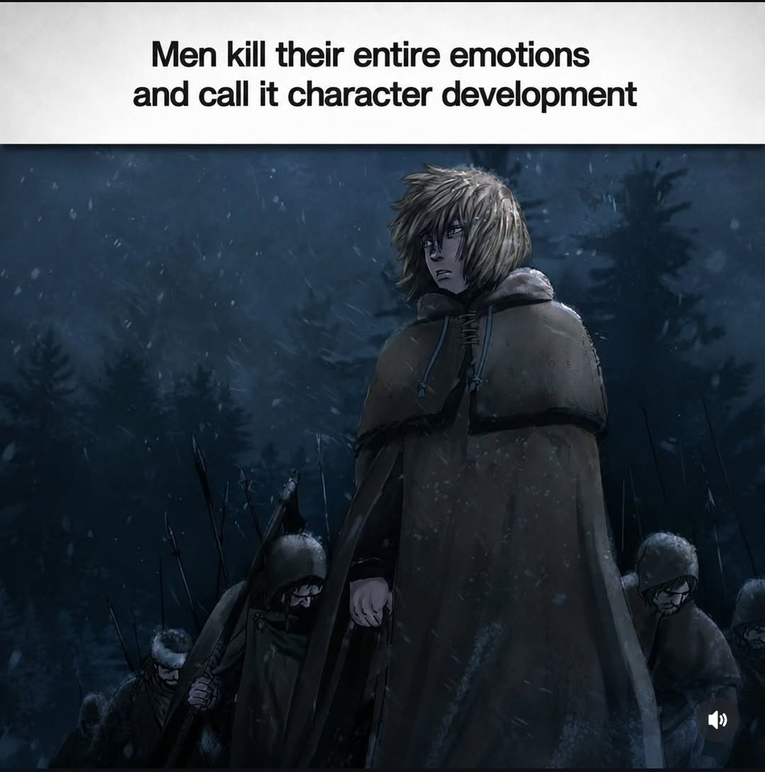 Animeworlduc's tweet photo. The strongest characters are often the most broken inside. 🌑
#Anime #AnimeEdit #AnimeQuotes #AnimeMeme #CharacterDevelopment #EmotionalDamage #BrokenInside #ColdCharacter #Pain #Lonely #SadAnime #AnimeLovers #Otaku #Weeb #AnimeReels #AnimeInstagram #AOT #AttackOnTitan #ErenYeager #AnimeVibes