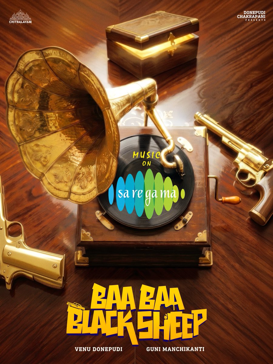 saregamasouth's tweet photo. Proud to partner with @ChitralayamOffl for the musical journey of #BaaBaaBlackSheep! 🎶❤️🔥
@ChitralayamOffl @VenuDonepudi @manojvalluri #VaisakhNair @ManchikantiGuni @swethadonepudi #KondalJinna #SatishMeka @Upendralimaye @AkLagusani @IamVishnuOi @AjayAbrahamGeo1 @arcado77 @sahisuresh @inagavijaykumar @saimaneendhar
