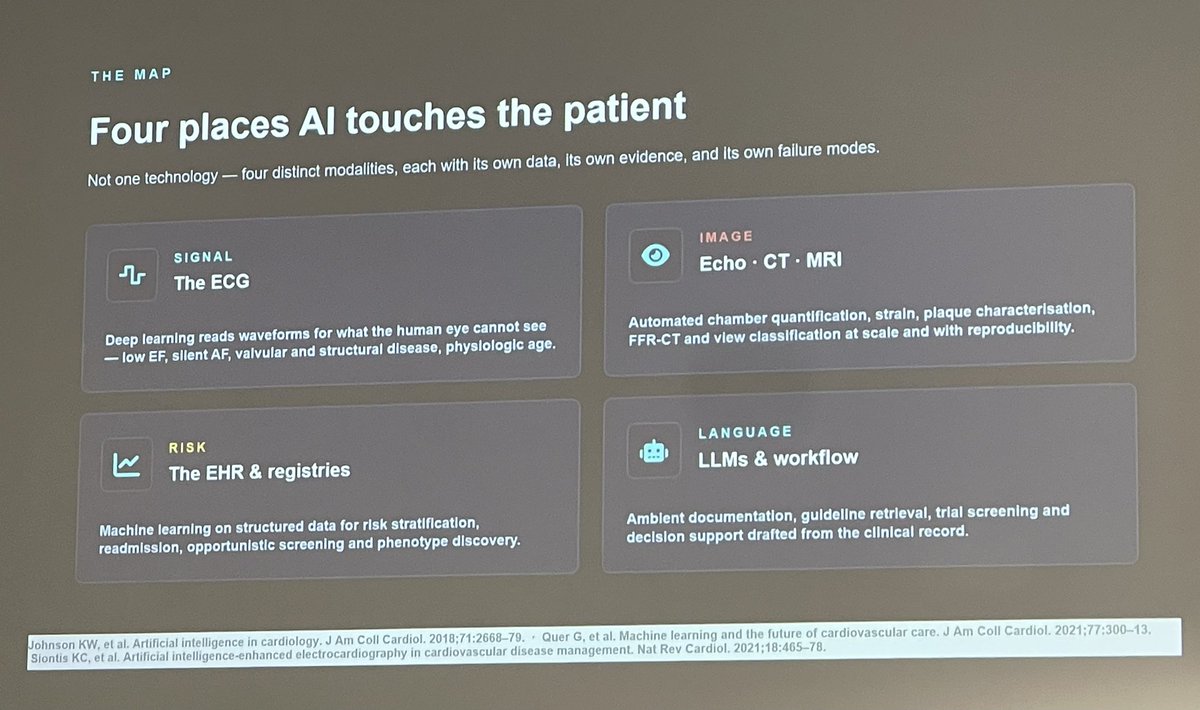 AnastasiaSMihai's tweet photo. Prof Girish Dwivedi provides 🌟comprehensive presentation with his exceptional insight on #AI in #Cardiovascular #Medicine for Joint Session Heart Lung Circulation & @escardio European Heart Journal Session at #CSANZ26 👏👏
EiC #HLC Prof @SalvPEPE & @ehj_ed Prof Filippo Crea
@Ravinay