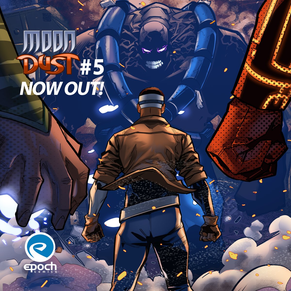 Martlaw's tweet photo. 9 YEARS LATER… MOONDUST RETURNS. 🔥

The wait is OVER.

MOONDUST #5 is officially OUT NOW!

New battles. New Extra-Naturals. Devastating consequences.

To everyone who kept asking when Moondust would return — this one is for you.

READ NOW 👇
Moondust | Epoch Comics
#Moondust https://t.co/JIJSOJ3R8V