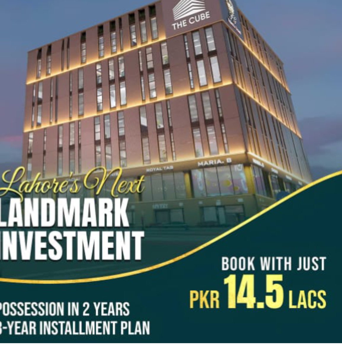 ProfessorJamil's tweet photo. #thecube #etihadtown #lahore Etihad Town phase 1 https://t.co/ht1Sc1VkhC