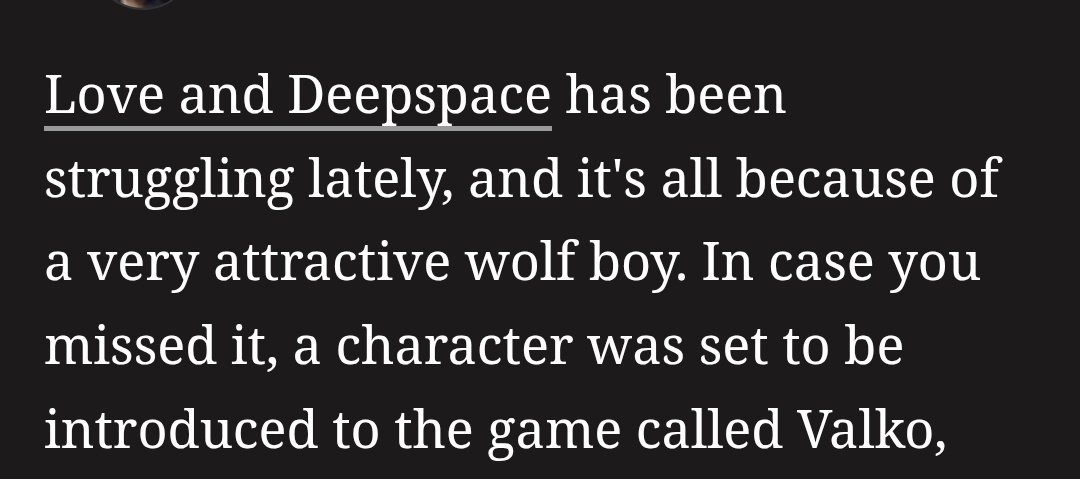 applewolfiee's tweet photo. "Love and deepspace has been struggling lately, and it's all because of a very attractive wolf boy."
#恋与深空敖尹 #BringBackValko https://t.co/IDiLuaQAI8