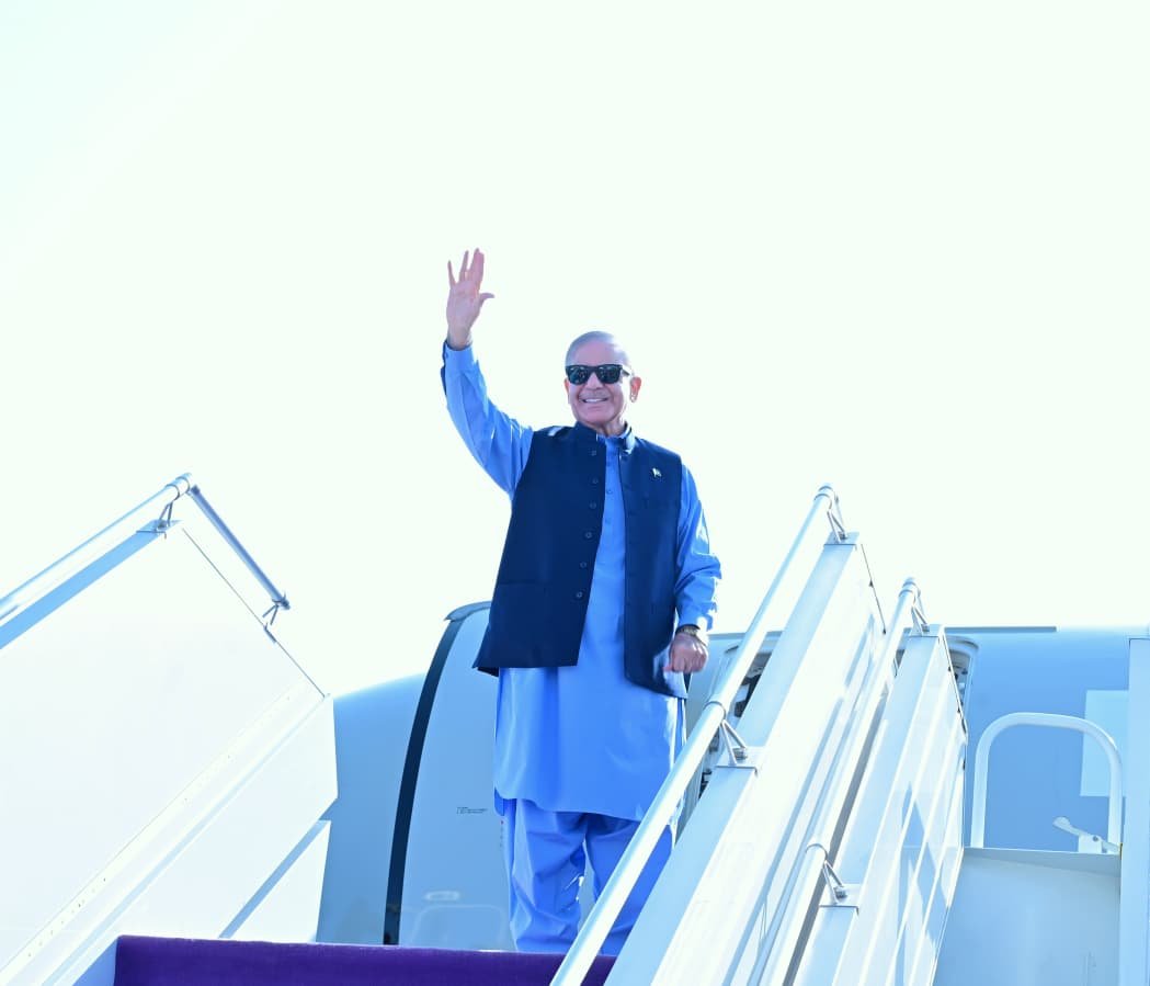 BSWarraich's tweet photo. Madinah; Prime Minister Muhammad Shehbaz Sharif departed Madinah on 8 August 2026 upon completion of his visit to the Kingdom of Saudi Arabia. Governor of Madinah, Prince Salman bin Sultan bin Abdulaziz Al Saud, bid farewell to the Prime Minister and the Pakistani delegation. https://t.co/tFEL1iHO2p