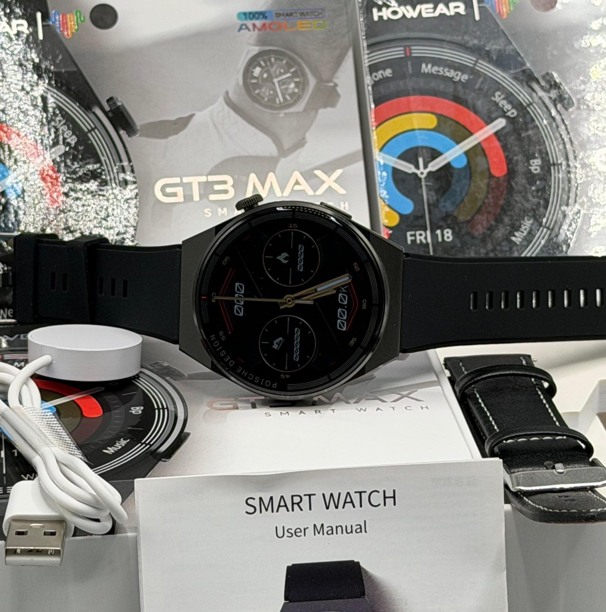 Itshercrown's tweet photo. You know that one accessory that makes a simple outfit look 10x more put together? 👀

This is that watch.

The GT3 MAX Smart Watch brings a clean sporty look without trying too hard — and it comes with the full setup. ⌚🔥

₦50,000

DM to order. https://t.co/L43EIe39TG