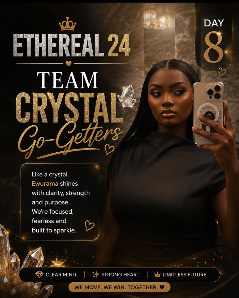 GraceOfo39436's tweet photo. Day 8🥳🥳🥳🥳🥳🥳🥳🥳🥳🥳🥳🥳

#AugustForEwurama 

EWURAMA THE BUZZ 
ANTICIPATE OHENEBA 
WKND WITH OHENEMA 

#EwuramaXCrystalGoGetters
#MitterrandOhenebaDennis
#RoyalEmeralds https://t.co/3MTdplSO46