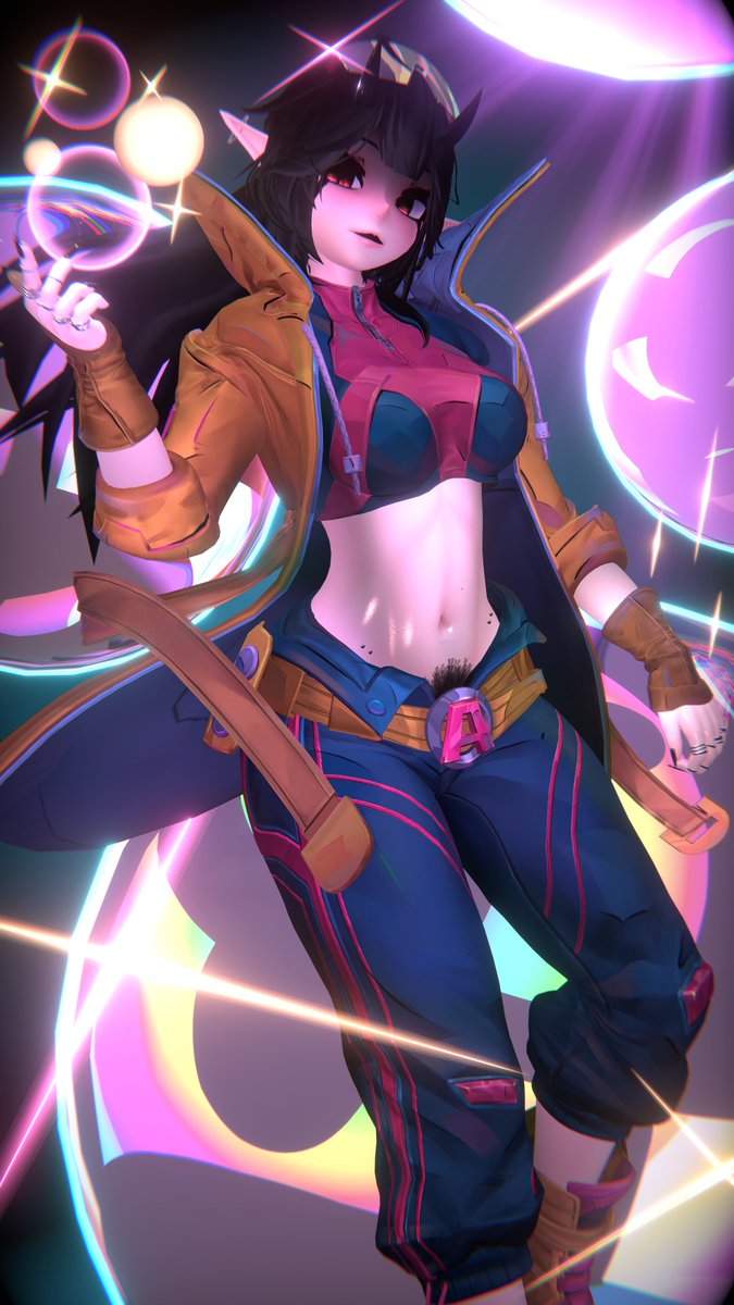azusaakagi's tweet photo. Heard it was way too short, what about now? #VRChat #MarvelRivals #Jubilee https://t.co/5kbAKCxTtd