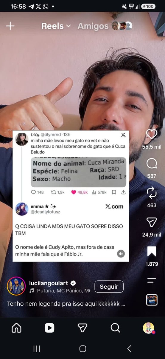 deadlylotusz's tweet photo. ACABARAM DE ME MANDAR ISSO VSF KKKKKKKKKKKKKKKKKKKK https://t.co/AYemHGVHcX