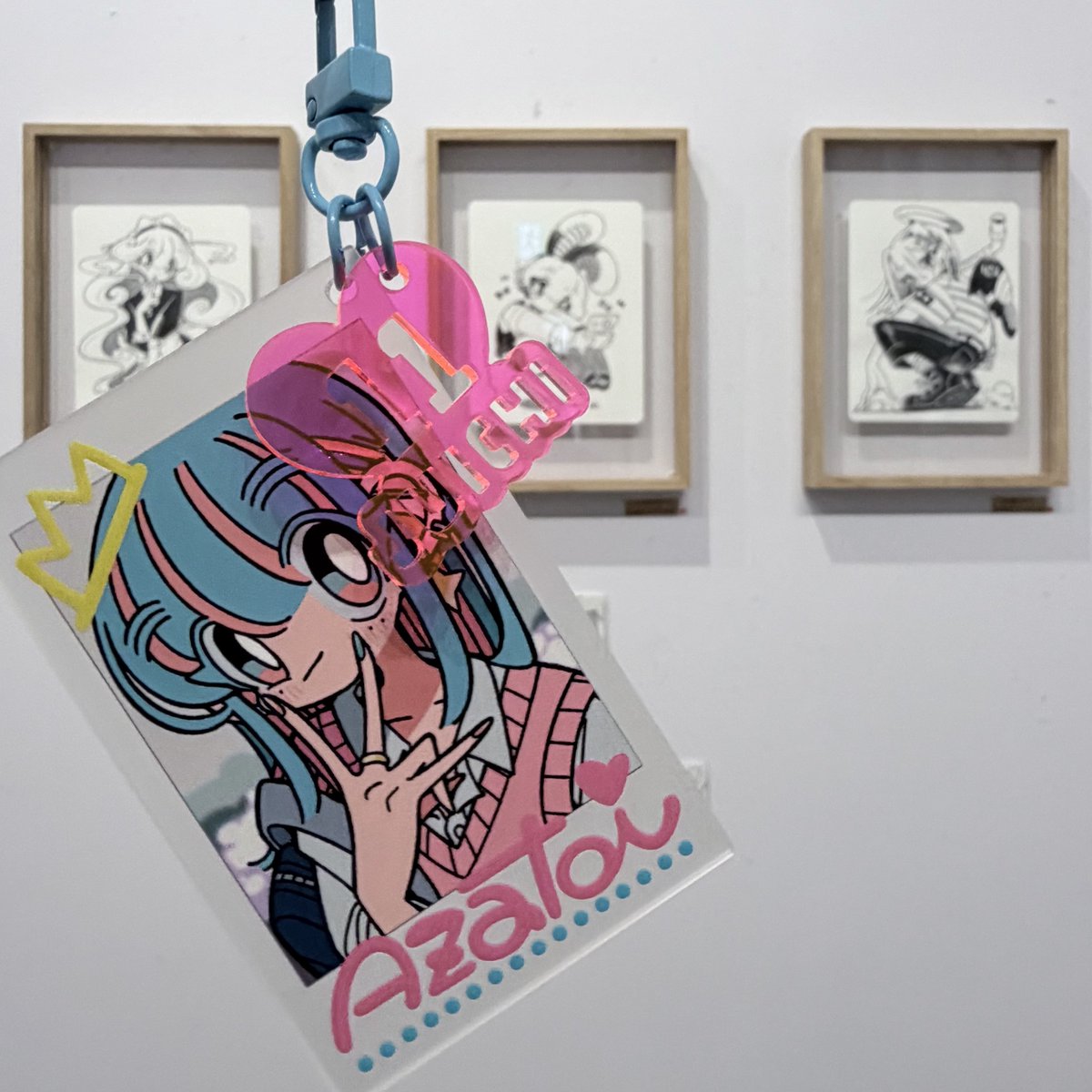 zk423's tweet photo. ✍️

『ドローイング展』
かねこ鮭(@kanekoshake)さん https://t.co/ZuSZ8gKcJD