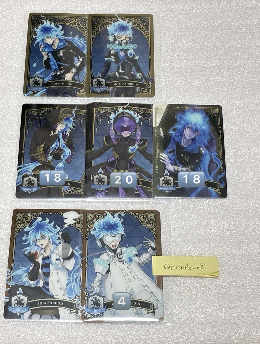caeruleum81's tweet photo. 【交換・譲渡】ツイステ　メタカ

譲：イデア、オルト、マレウス、リリア、セベク、シルバー、クルーウェル、クロウリー、サム、グリム、バルガス、トレイン

求：
各50円+送料or
固ツイ（1:複数との交換も可）

よろしくお願いいたします。 https://t.co/g8yVDjsqJf