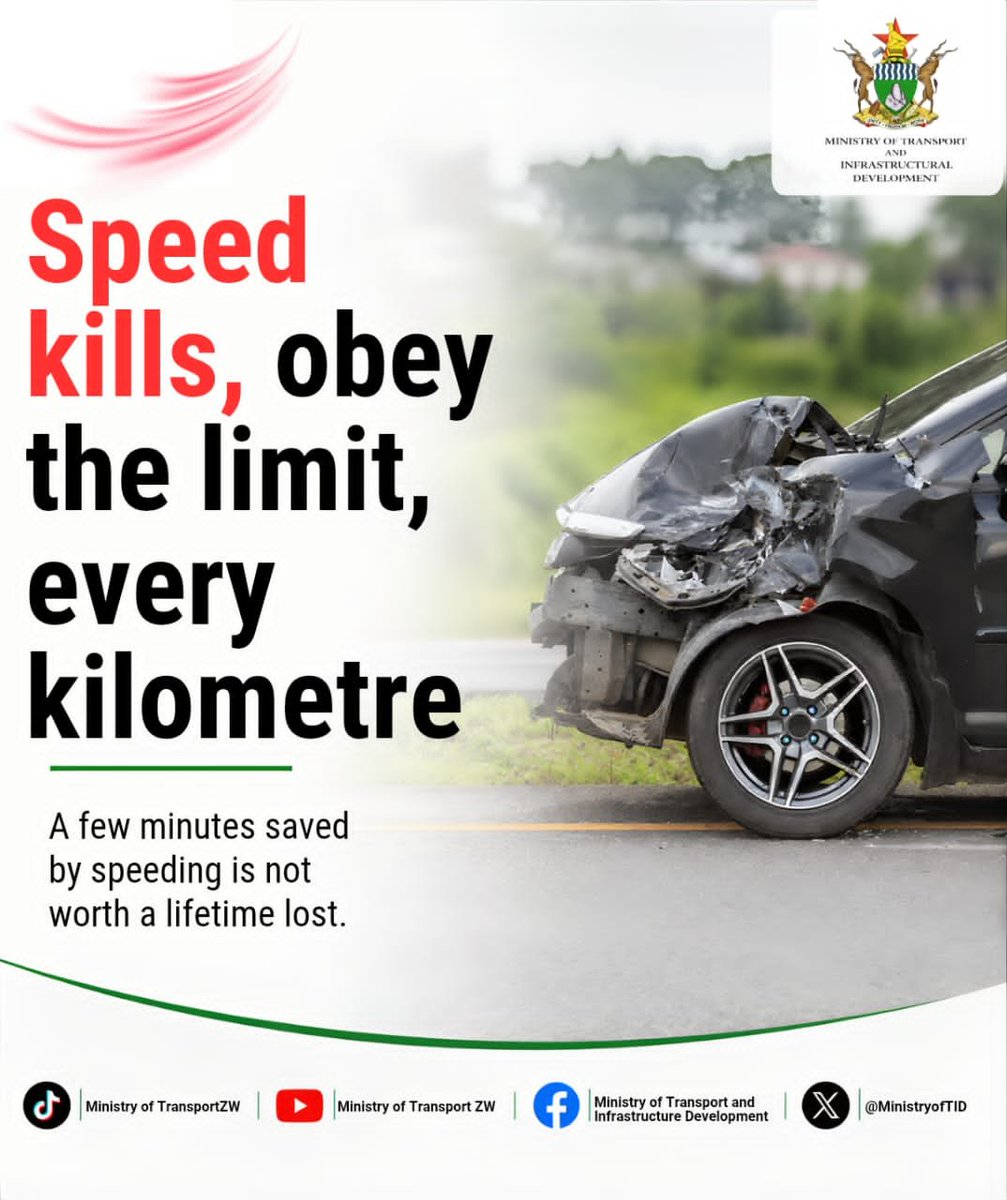 MinistryofTID's tweet photo. Let us honour our Heroes by making road safety a priority. Together, we can save lives.

#BePatientOrYouCouldEndUpAPatient 
#RoadSafetyAwareness #HeroesAndDefenceForcesHolidays  #SafeJourneys  #RoadEnforcement #DriveResponsibly https://t.co/HnmtwsegaS