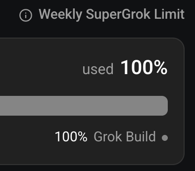 Da7_Tech's tweet photo. SuperGrok is still basically unusable. https://t.co/tSAhu6gDek