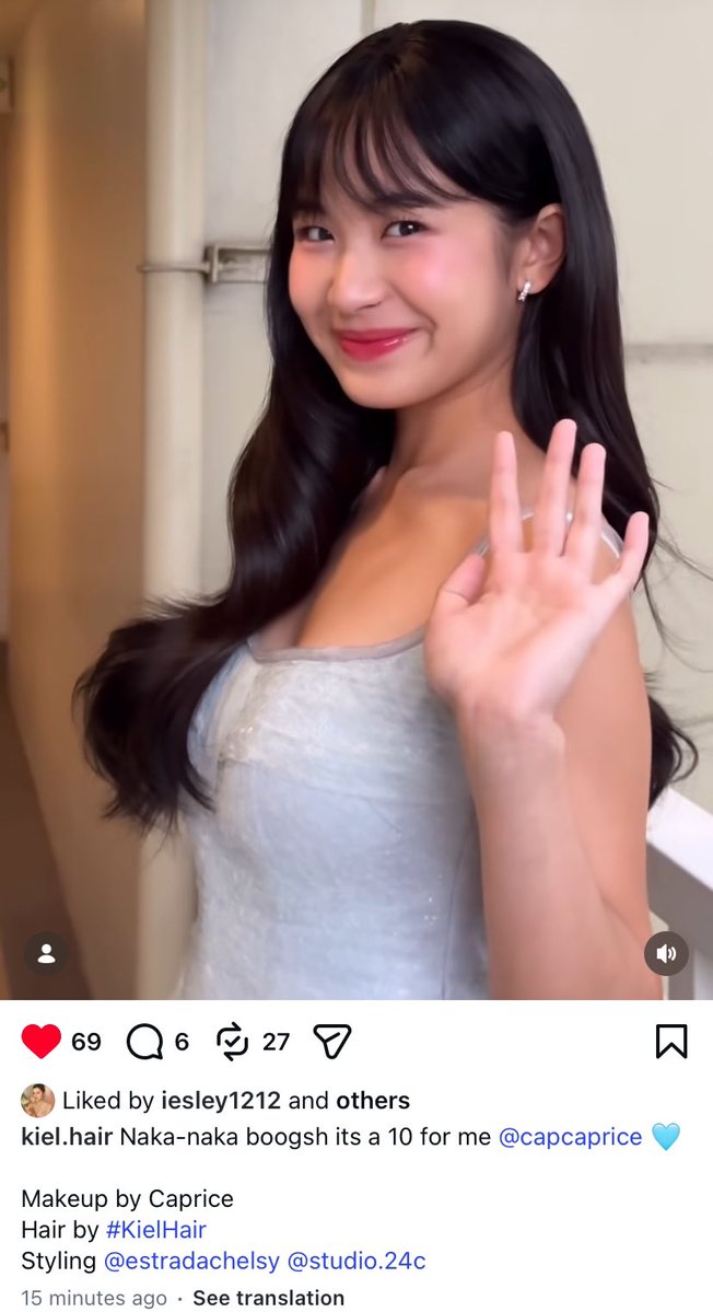 capofriceee's tweet photo. mukhang nahihilig si capkikay mag make up ng sarili 😍 goooowww love — dinaan mo si hms caprice sa liptint at powder lang eh #CapriceCayetano https://t.co/SNiOE0Ph6L