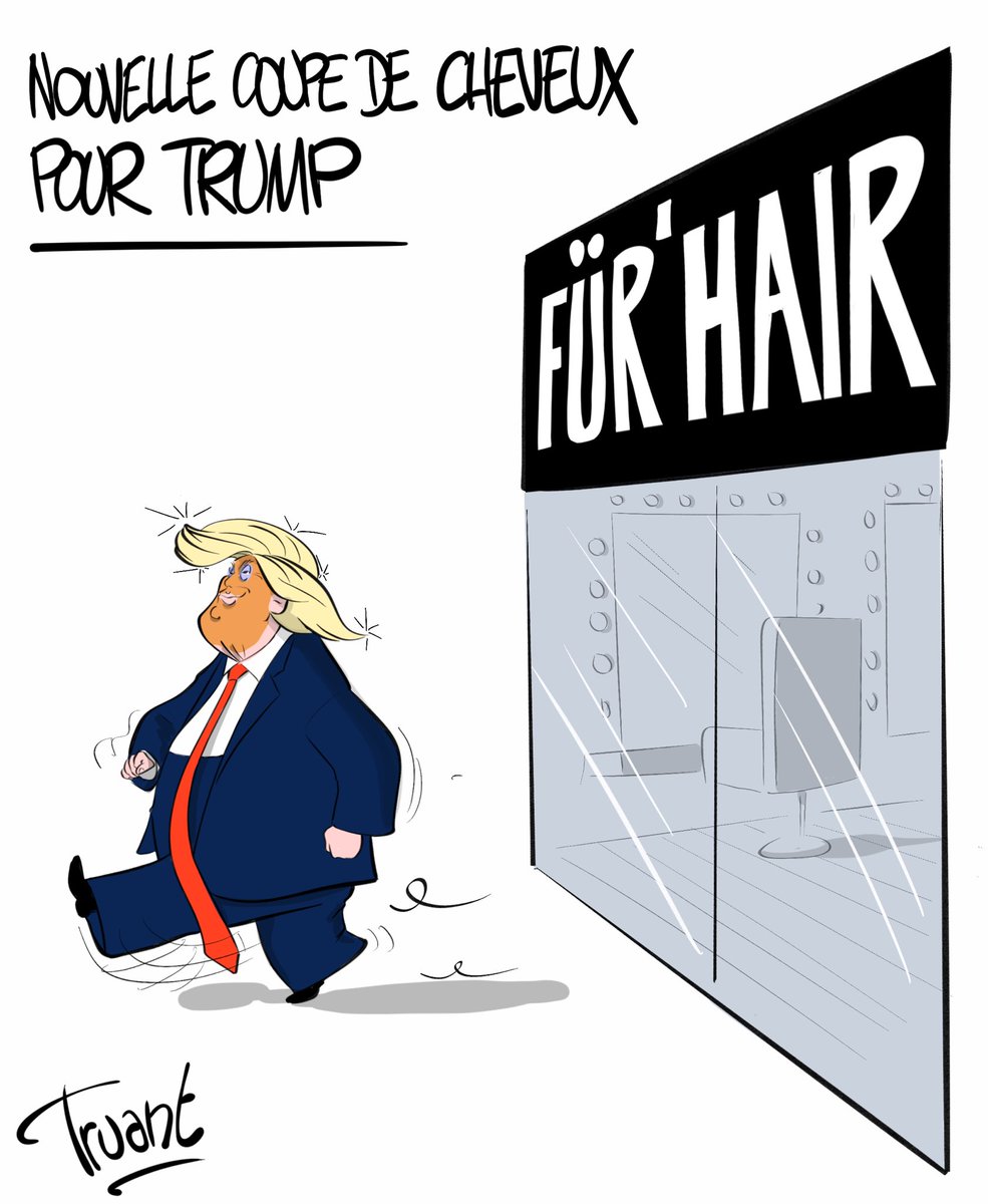 CartoonsMrt's tweet photo. #trump #hair #tupee https://t.co/yd9y8WeIEh