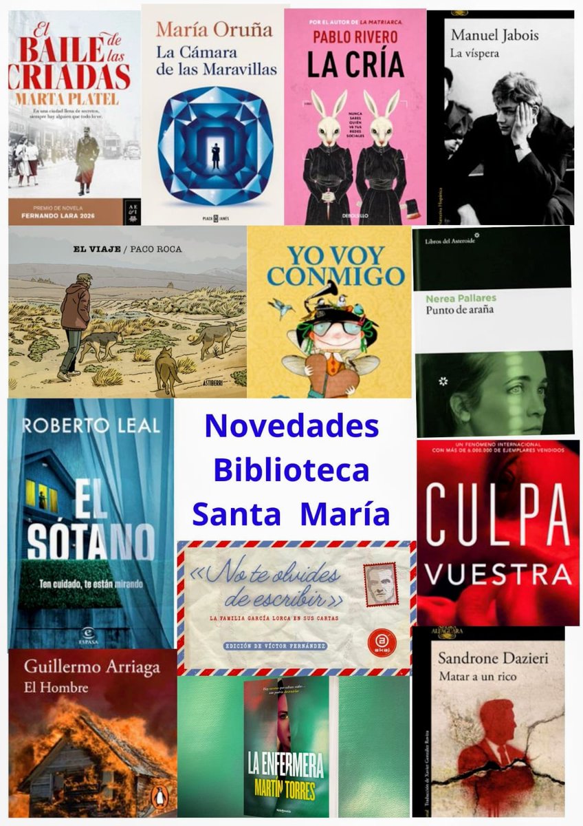 BMCadiz's tweet photo. 📚Que solo me paso por aquí para recordaros que ya están las #novedades en todas nuestras #bibliotecas
Y para muestra, el escaparate de #BiblioSantaMaría
con la inestimable rapidez de @Roleon_ES que son para comérselos
Porque estoy de vacaciones que si no, me los llevaba todos https://t.co/Ls5fPgcc7n