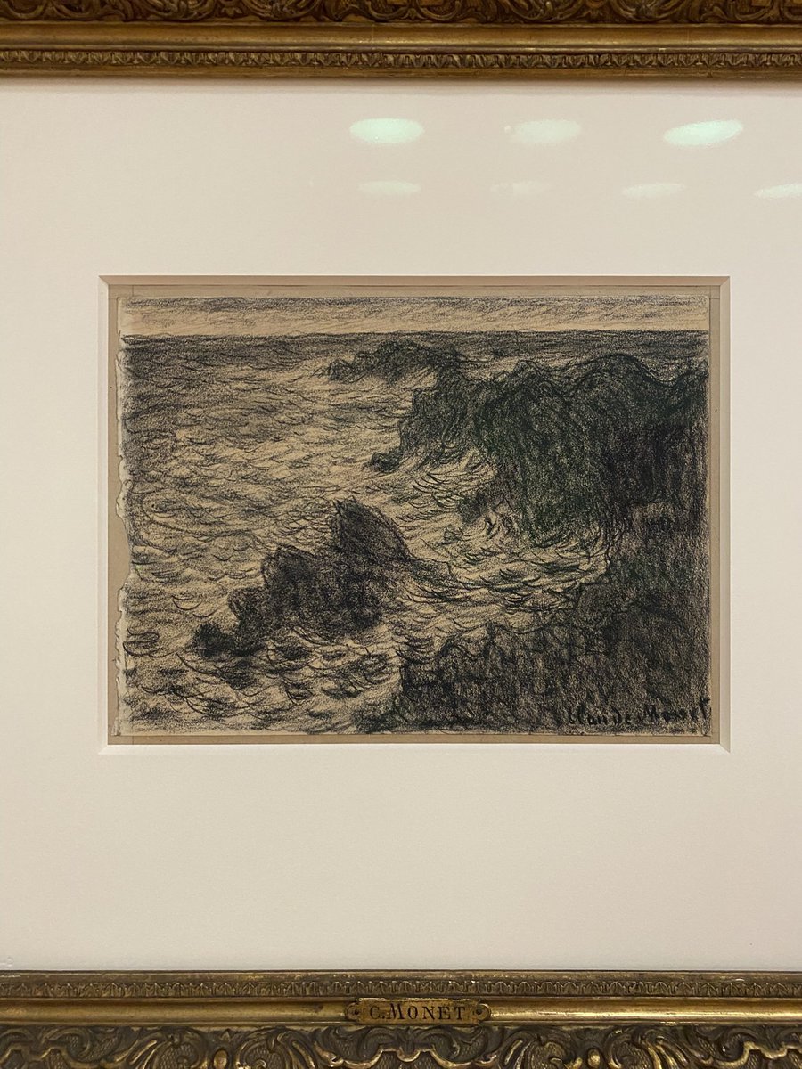 Soldi79710444's tweet photo. モネ没後100年記念で、館蔵のモネが全て展示されています。珍しいものまで19点。あまり混んでないです https://t.co/vNGVDzWesM