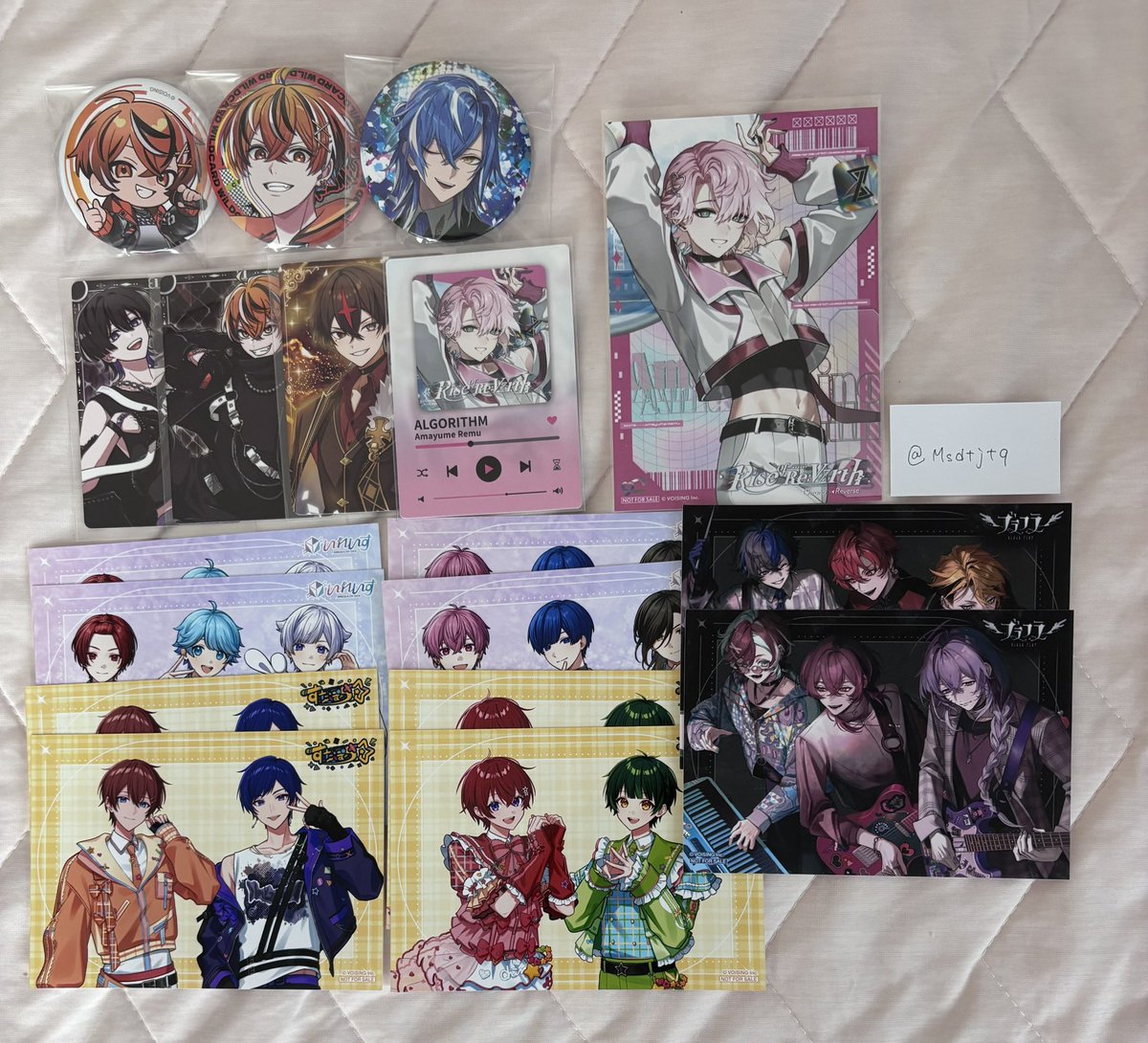 Msdtjtq's tweet photo. 譲 画像or他ツイ
求 ALTorPayPay

#いれいすグッズ交換 #いれいすグッズ買取
#すたぽらグッズ交換 #すたぽらグッズ買取
#クロノヴァグッズ交換 #クロノヴァグッズ買取 #ブラフラグッズ交換 #ブラフラグッズ買取 https://t.co/YR9MhKd6Fa