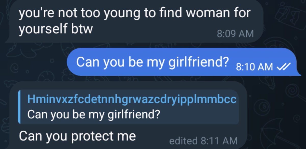 Musty_HQ's tweet photo. When I asked this Carribean girl "would you be my girlfriend", she didn't said she's hungry.

Why our case is always different 🤦‍♂️ https://t.co/zZ6R5uBpC7