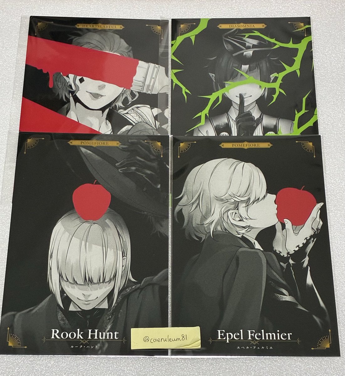 caeruleum81's tweet photo. 【交換・譲渡】ツイステ　ポスカ　カウントダウンポスカ

譲：リリア、ケイト、エペル、ルーク

求：
各70円+送料or固ツイ

よろしくお願いいたします。 https://t.co/P30k7eomab