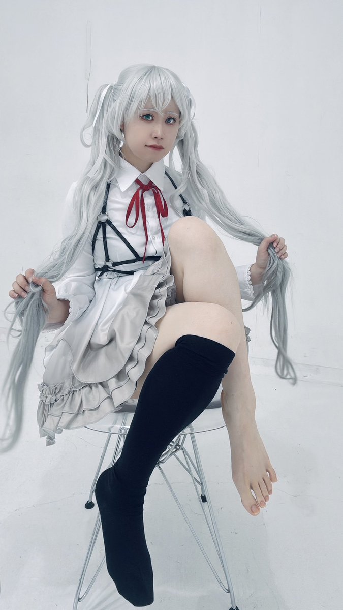 3miraai6_cos's tweet photo. #コスプレ　#cosplay
ニーゴのカイミク併せでした🎶🕐🟦⬜️

KAITO ＠hyooo6luu 
ミク@ 3miraai6_cos https://t.co/Eqn6lUYg3g