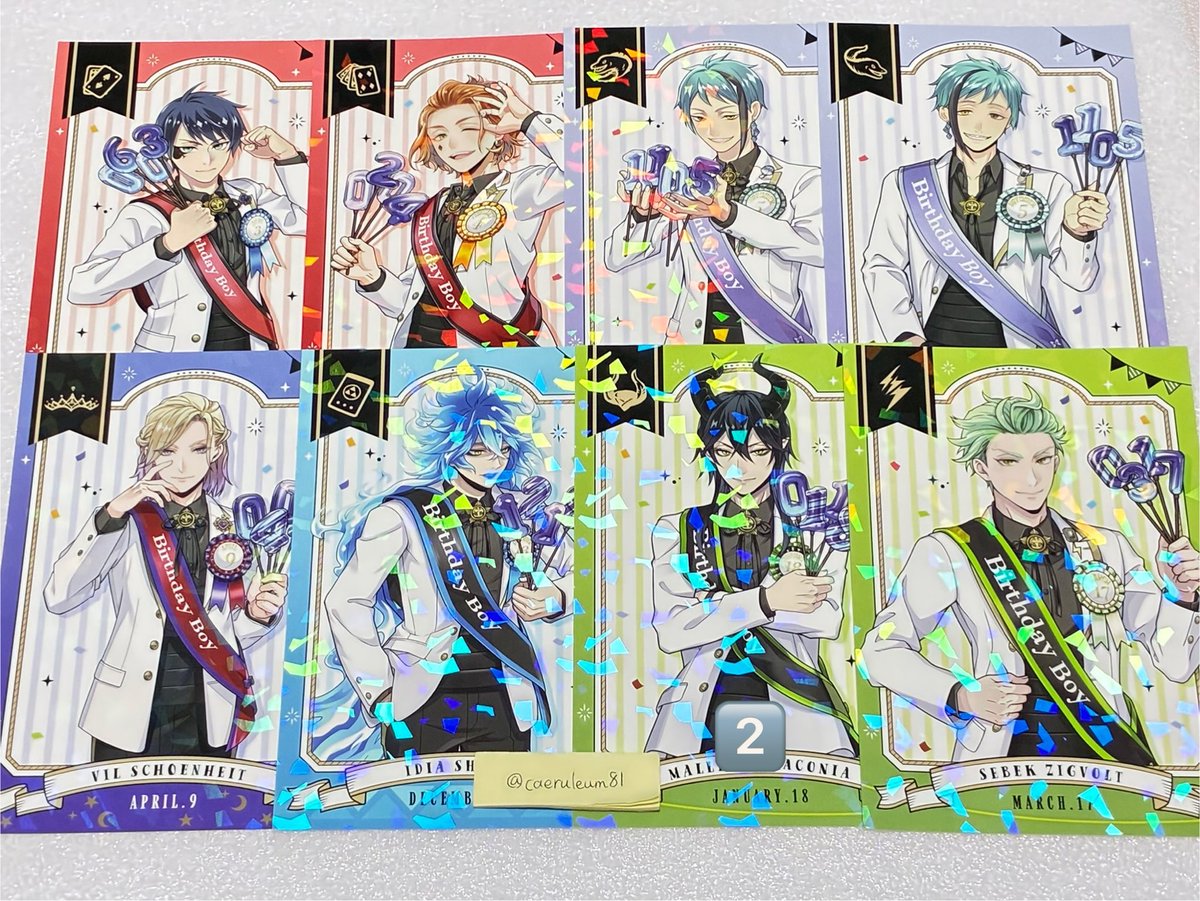 caeruleum81's tweet photo. 【交換・譲渡】ツイステ　ポスカ　特典

譲：エース、デュース、ケイト、ジャック、アズール、ジェイド、フロイド、ジャミル、ヴィル、ルーク、エペル、イデア、マレウス、リリア、セベク

求：
1枚目各200円+送料or固ツイ
（紙類は🟥🟦線のみ）
2,3枚目各100円+送料or固ツイ

よろしくお願いします。 https://t.co/1YYFJHXwct