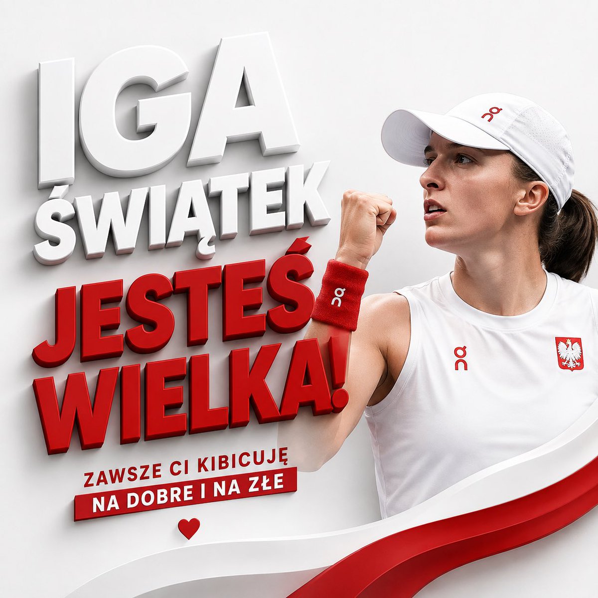 PaniNaSzpilkach's tweet photo. Od kilku dni algorytm uparcie wciska mi kolejne tłumaczenia, usprawiedliwienia i obrony wypowiedzi znanej pani psycholog o Idze Świątek.
Najbardziej irytuje mnie jedno: jak wielu ludzi próbuje to wybielać. Bo autorytet. Bo wiek. Bo dorobek. Bo przeprosiła.
A ja nie widzę tu absolutnie niczego do tłumaczenia.

Nie przeczytałam ani jednej jej książki. Znam ją wyłącznie z telewizji. Patrząc na nią, myślę sobie tylko jedno: gdyby ktoś przeczytał wszystkie jej książki, to zostałby samolubem.

Bo te słowa padły publicznie. O młodej kobiecie, której ta pani nie zna, nigdy nie leczyła i nie ma żadnego prawa diagnozować.

Mogłaby być babcią Igi. Ma za sobą dziesięciolecia pracy, wiedzę i pozycję. Właśnie dlatego powinna wiedzieć lepiej niż ktokolwiek inny, jaką siłę mają słowa.
 A jednak nazwała Igę „głupiutką”. Oceniała jej inteligencję, charakter i życiowe wybory na podstawie tego, co zobaczyła w telewizorze.
To nie było „niefortunne”. To było protekcjonalne, aroganckie i zwyczajnie obrzydliwe.
Nie obchodzi mnie, że „kocha tenis”. Można kochać tenis i jednocześnie nie pozwalać sobie na publiczne upokarzanie zawodniczki, kiedy ta przegrywa, złości się albo nie uśmiecha się na życzenie widzów.

Iga nie istnieje po to, żeby spełniać czyjeś wyobrażenia o idealnej, dojrzałej, zawsze uśmiechniętej mistrzyni.
 Nie musi iść na studia, nie musi mieć „odpowiedniej” charyzmy i nie musi wygrywać każdego meczu. Jest młodą kobietą, która oddała życie sportowi i osiągnęła w nim rzeczy, o których większość ludzi nawet nie śni.

Przeprosiny? Dobrze, że były. Powinny być. Ale przeprosiny nie kasują słów, które już padły.
Dlatego kiedy następnym razem zobaczę tę panią psycholog w telewizji, jak dzieli się życiowymi mądrościami – po prostu zmienię kanał.
Po tej wypowiedzi nie mam ochoty jej słuchać. Ani chwili.

A Idze powiem coś od serca.
Iga, patrzę na Ciebie z ogromnym uwielbieniem i wzruszeniem. Jesteś wielka nie tylko wtedy, gdy stoisz na szczycie, ale właśnie wtedy, kiedy jest najtrudniej, kiedy przegrywasz, wstajesz i grasz dalej.
 Jesteś skromna, prawdziwa i masz serce, którego nie da się udawać.
Jestem z Ciebie dumna. Nie za tytuły. Nie za rankingi. Za to, jakim jesteś człowiekiem.
Zawsze będę za Tobą. Na dobre i na złe. Całym sercem. ❤️🇵🇱

#IgaŚwiątek #Świątek #GoIga #TeamIga #Iga #tenis #WTA #polskaiświat