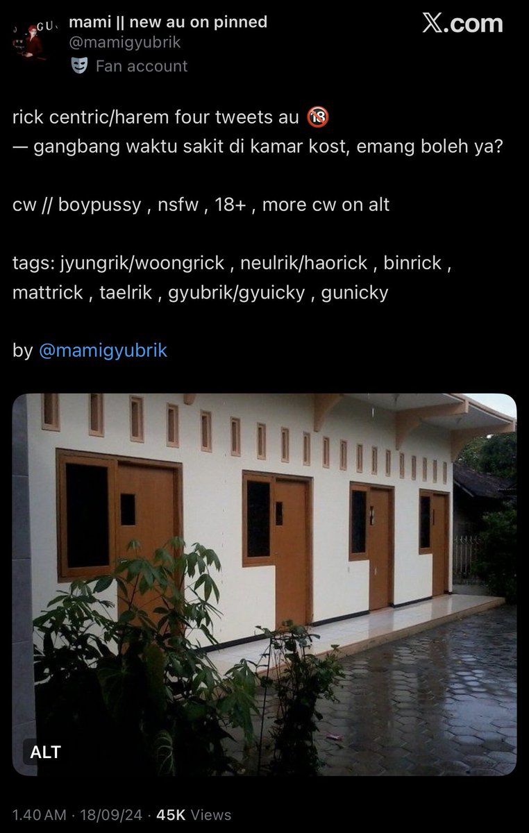 pinkberry520's tweet photo. lagi kangen bacain au gyubrik… kok rasanya familiar ya… ah mungkin cuma perasaanku saja… 😃 https://t.co/jyTMVJpdBY
