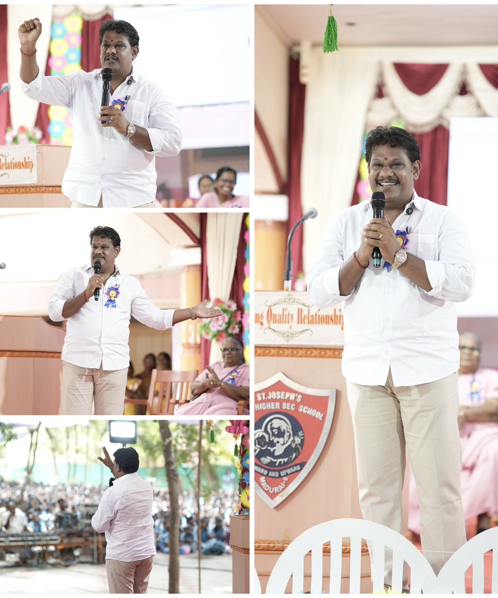 TVKGopison's tweet photo. இன்று மதுரை தெற்கு சட்டமன்ற தொகுதிக்கு உட்பட்ட சென்ட் ஜோசப் பெண்கள் மேல்நிலைப்பள்ளியின் ஆண்டு விழாவில் சிறப்பு விருந்தினராகக் கலந்துகொண்டதில் பெருமகிழ்ச்சி அடைகிறேன்! 🌸 https://t.co/IoRsBlyVXo