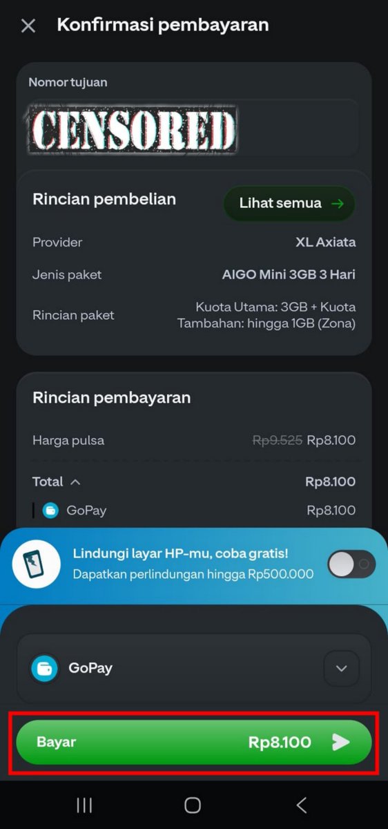 Chadikkaa's tweet photo. Dompet bilang hemat, kuota bilang butuh diisi. Untung aplikasi GoPay datang membawa solusi 😂 Paket data serba Rp8.100! #KUOTASERBA8RIBU https://t.co/4CTwu2fl81