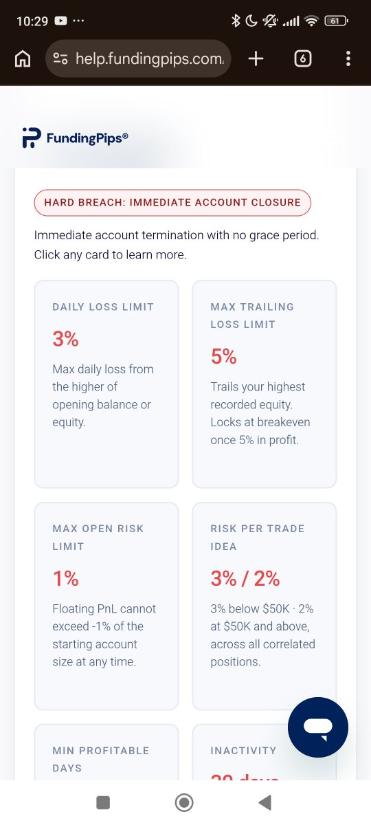 ItsMaroCrypto's tweet photo. @Khldfx @swiftcapeas Also I noticed here the rules are conflicting max loss per trade idea should be 1% not 2%/3% https://t.co/gBFja1hwVe