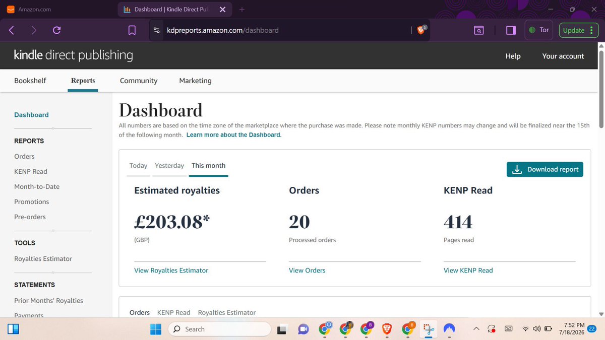 BENARDOWI's tweet photo. Not even up to 6 days yet, and this is already encouraging. 🥹📚🔥

While I’m busy taking my exams, these books are quietly doing their best in the background.

Just another reminder that the work you put in today can continue working for you tomorrow. 🚀💰 https://t.co/5PoEk4LMee