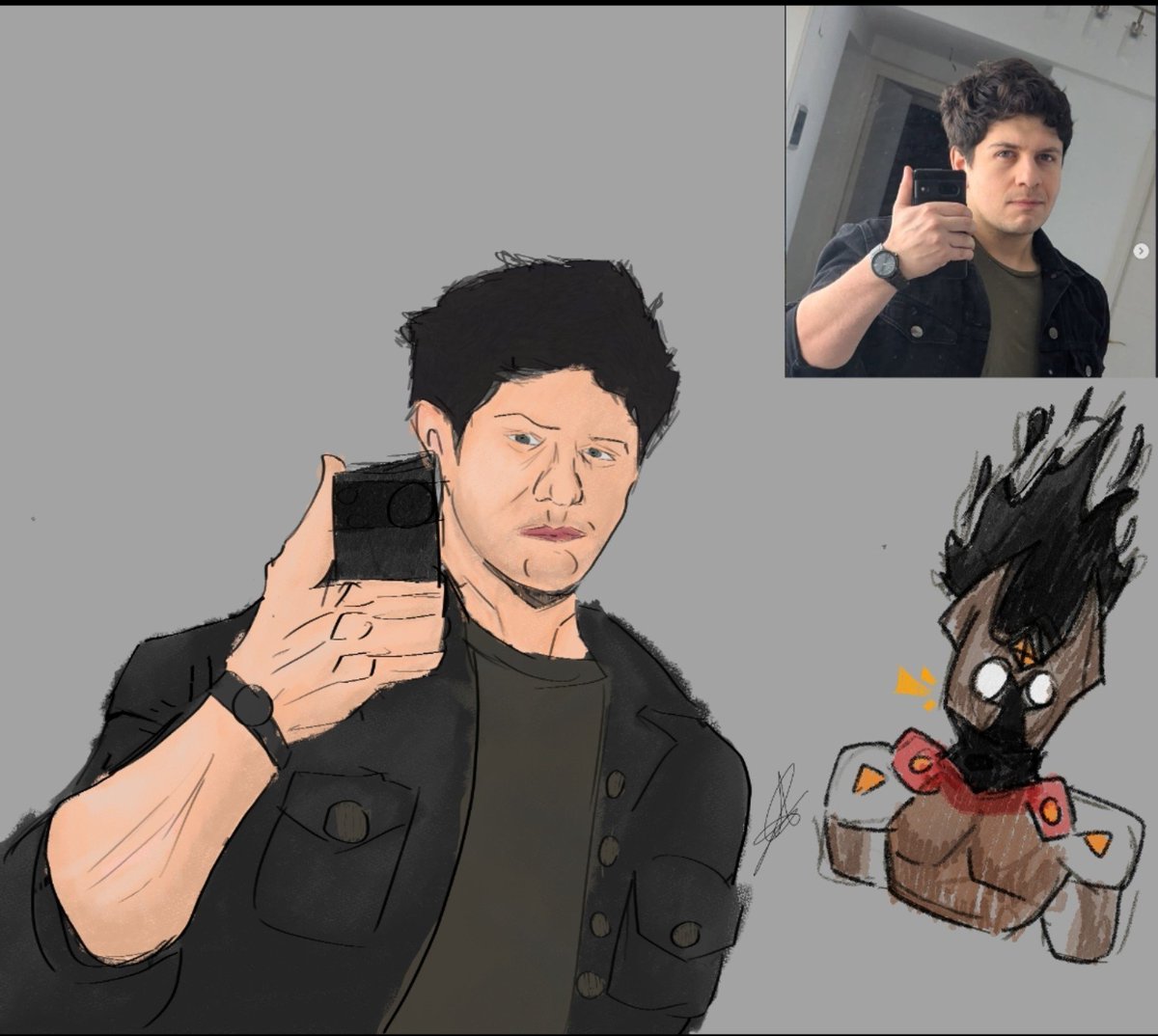 AngelDMC679147's tweet photo. DESPUÉS DE +10HRS DE TRABAJO AL FIN ACABE 😭, FARFA VELO PORFA
#TeamMafia #farfa #Art https://t.co/qgEOVfdQ2x