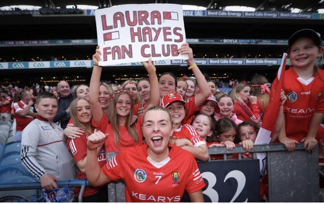 StCatherinesGAA's tweet photo. Let’s hope we see more of this in Croke Park tomorrow!

Best of luck to Laura Hayes in the All Ireland Senior camogie Final.

Laura is a brilliant role model and the whole parish is behind her !

Good luck also to John Hartnett who is the backroom team !

Up The Rebels!🔴⚪️ https://t.co/6faFkK0cxo