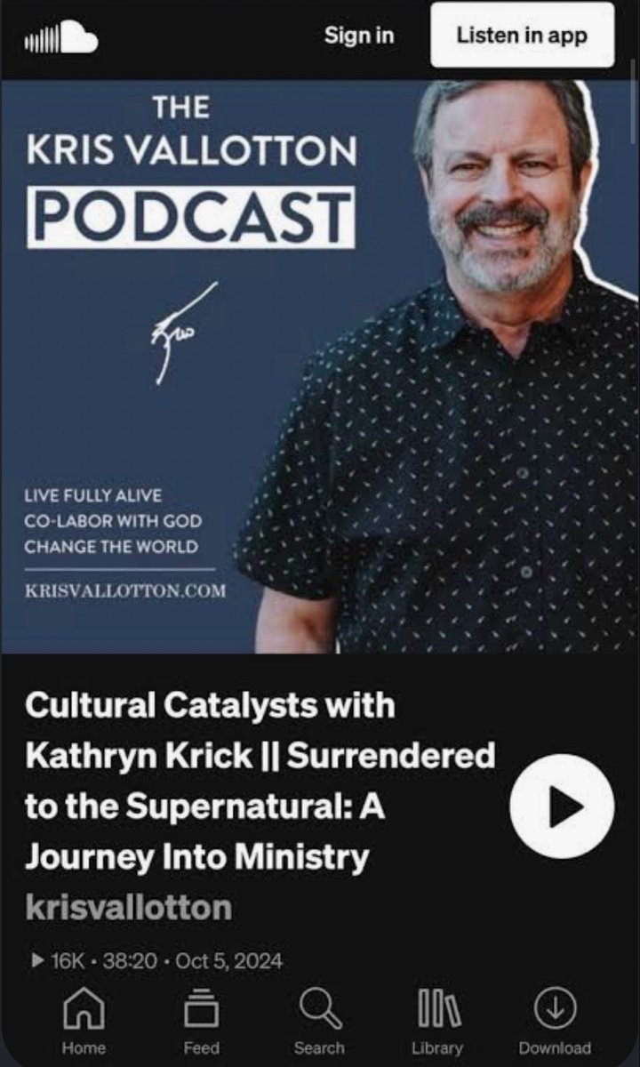 MikeWingerii's tweet photo. Charismatic leaders who helped Kathryn Krick grow her cult. 

1. Kris Vallotton
2. Allan DiDio
3. David Diga Hernandez
4. Daystar Network
5. John Ramirez
6. Isaiah Saldivar

Kris Vallotton did delete the podcast he did with Krick earlier this year. But no public warning/caution was given. Since Kris has had a well-documented track record of distancing himself from harmful leaders and NOT warning people, I take this as more of the same. 

Isaiah Saldivar recently (he said this was merely due to people in chat hounding him) spoke about how he helped Krick grow her church and her YouTube channel. He said he wasn’t warning about her. But he admitted Krick’s “daddy” (spiritual father) is a warlock and sexual abuser. :/

The point here is that you can’t trust these guys to give you discernment or protect you. Please tread carefully.