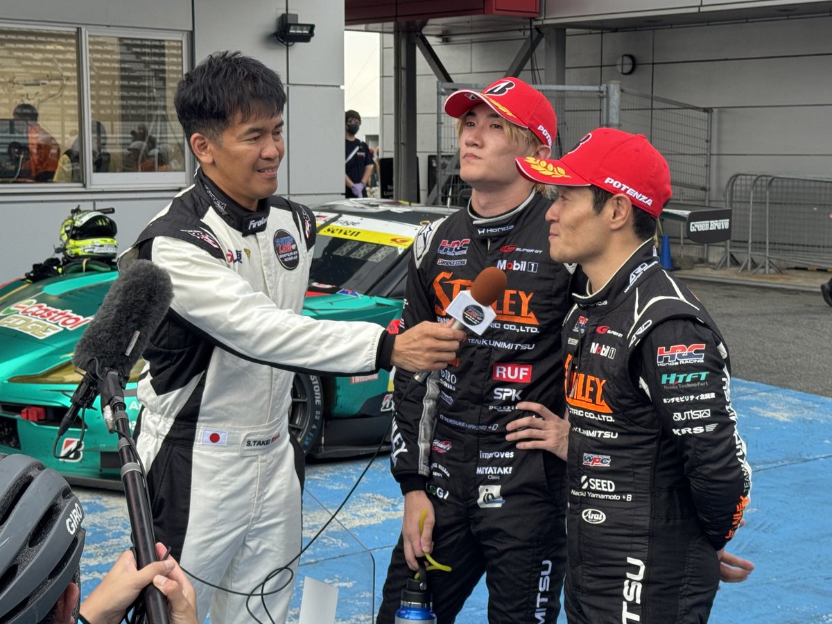 RACINGLABO's tweet photo. 今夜はSUPER GT第４戦富士５００クラスをお届け。開幕２連勝のau GRスープラは唯一のサクセスウェイト80kgという試練の中どんな走りを見せるのか？予選で上位を独占したホンダ勢は決勝でも好走なるか？激戦の模様をお見逃しなく！#RACINGLABO #SUPERGT #sosotakei https://t.co/heNZIWQnSR