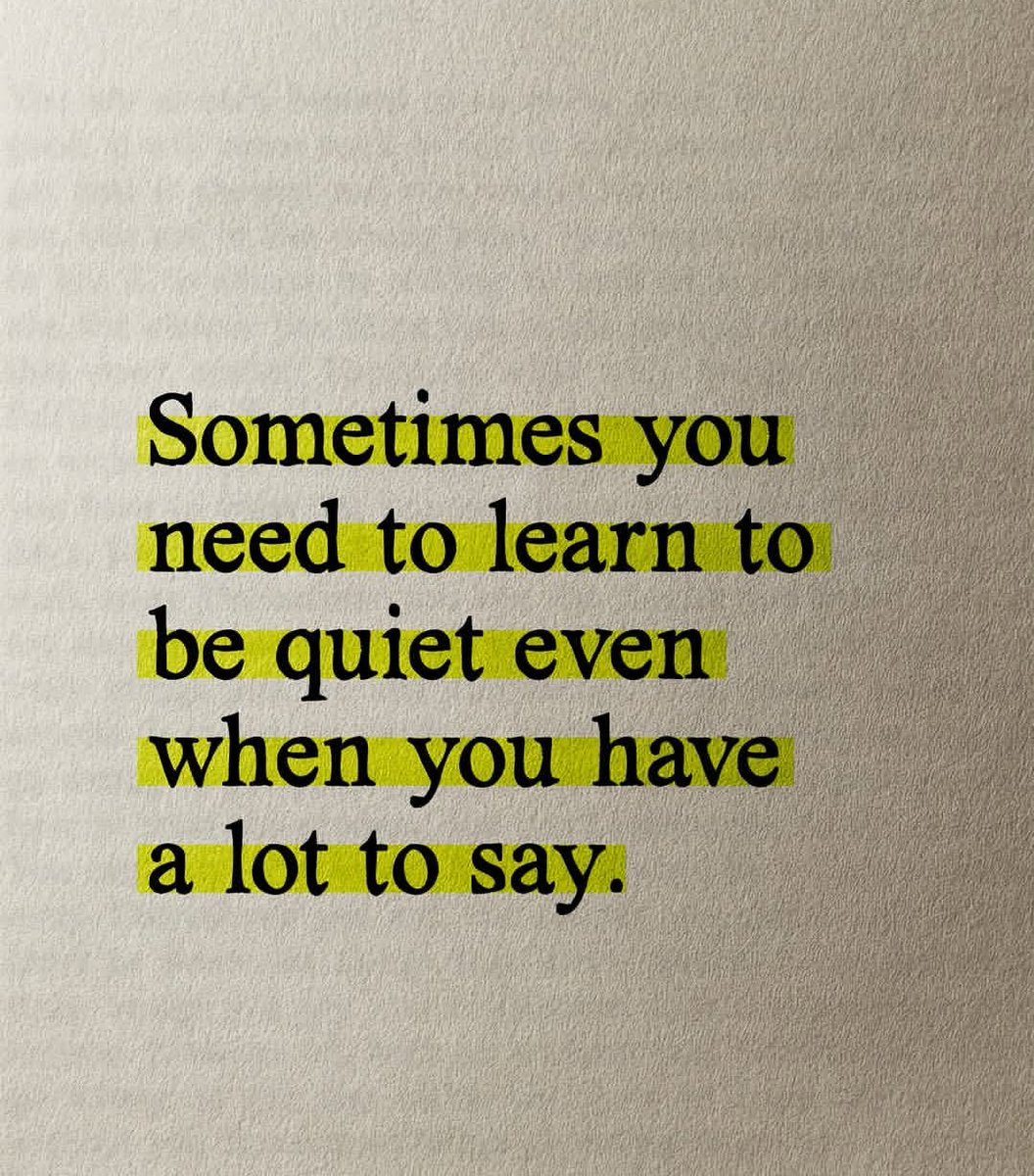 PsycheWizard's tweet photo. Sometimes silence is the strongest response.. 💪💪 https://t.co/WofhGp10hD
