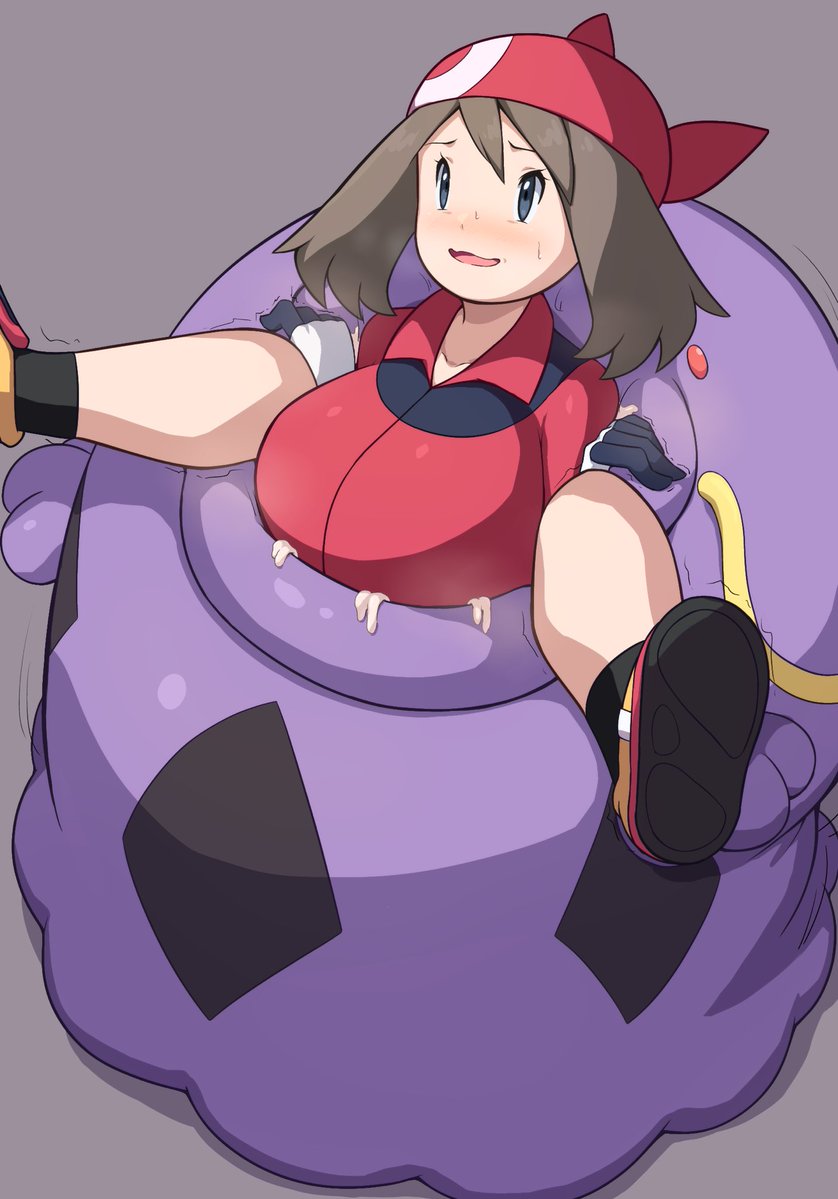 okra_sticky's tweet photo. 年号まで丸呑みの日なのでマルノームの丸呑み絵を描きました https://t.co/ZvHBZVU65T