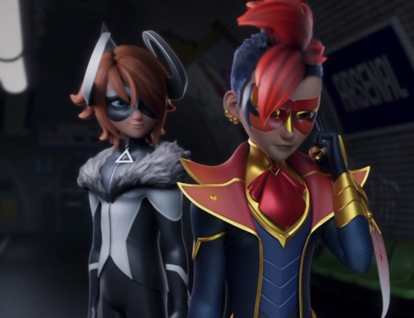 Finncesaire's tweet photo. The way Caprikid looks so lovingly at his boyfriend idk how it isn’t obvious to the team that they revealed their identities to one another  #MLBS6Spoilers https://t.co/PqgBg0pdqs