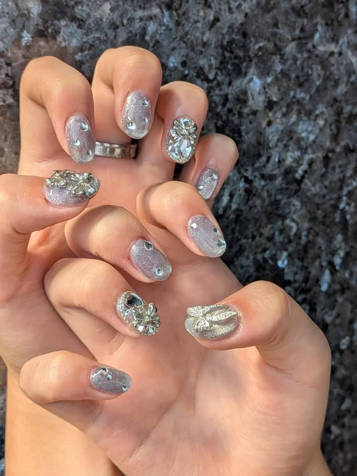 Rinoa1108's tweet photo. ネイルをした！！💅🩵 https://t.co/1z9tosx7ki
