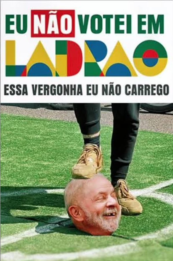 LMonsores22's tweet photo. @desireerugani @SecRubio Não gostar é pouco.  
Na verdade não existem palavras para descrever o quanto de REPULSA, ASCO, NOJO, REVOLTA, AVERSÃO e DESPREZO esse ENTE gera em pessoas normais.  
O LADRÃO é a encarnação do comunismo, ACABA com nosso PASSADO, inferniza nosso PRESENTE e DESTRÓI nosso FUTURO. https://t.co/1jdKIKOP37