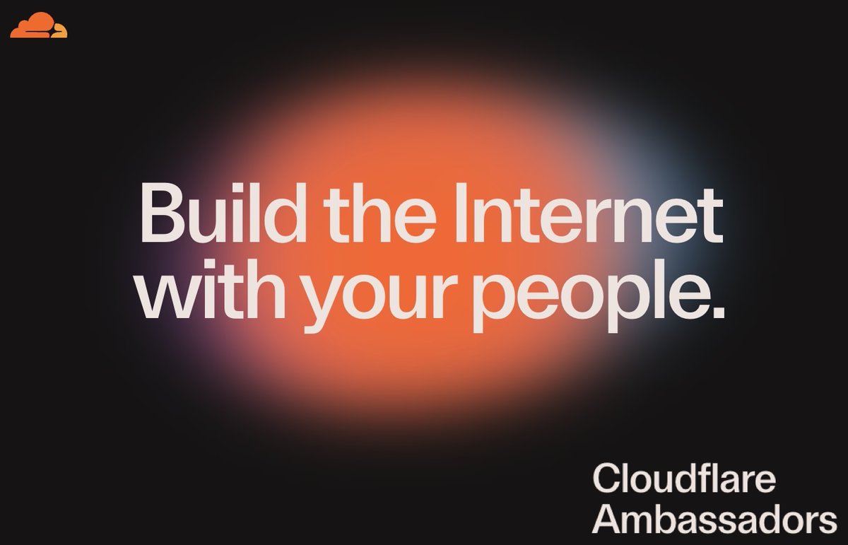 chemaalonso's tweet photo. El lado del mal - Cloudflare Ambassadors: Build the Internet with your people https://t.co/7RdEAo0UmG #Cloudflare #Ambassadors #Builders #Communities #Award #Tecnología https://t.co/wHEX3w3cN0