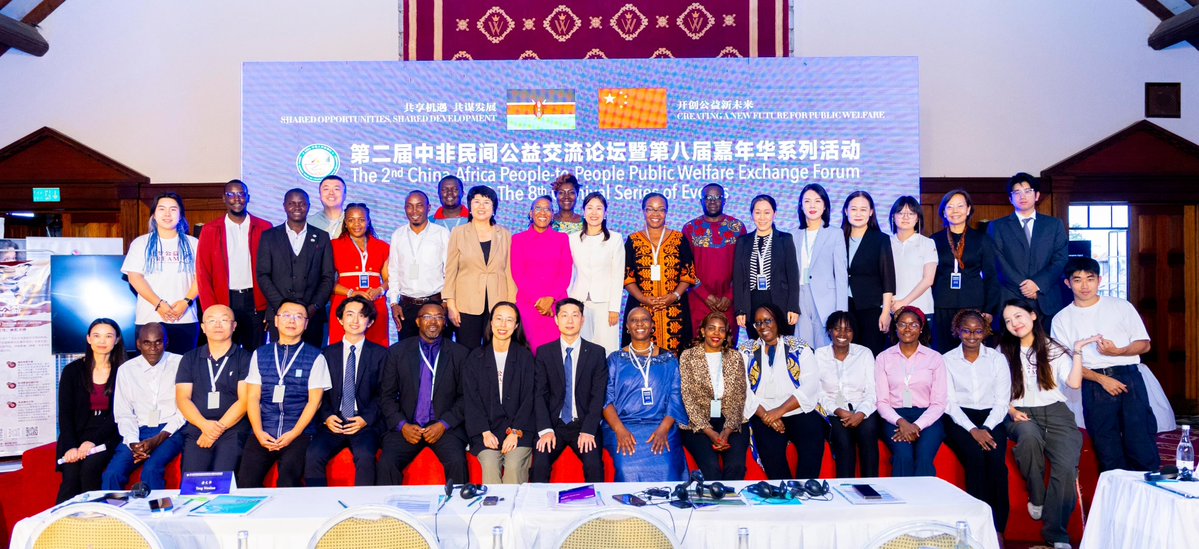MamaSystemsAW's tweet photo. Attended the 2nd China–Africa People-to-People Public Welfare Exchange Forum, focused on youth opportunities through volunteerism, internships, exchanges and scholarships. This aligns with my #MamaSystems vision of building systems where opportunities reach our young people. https://t.co/8vr1lU7d4p
