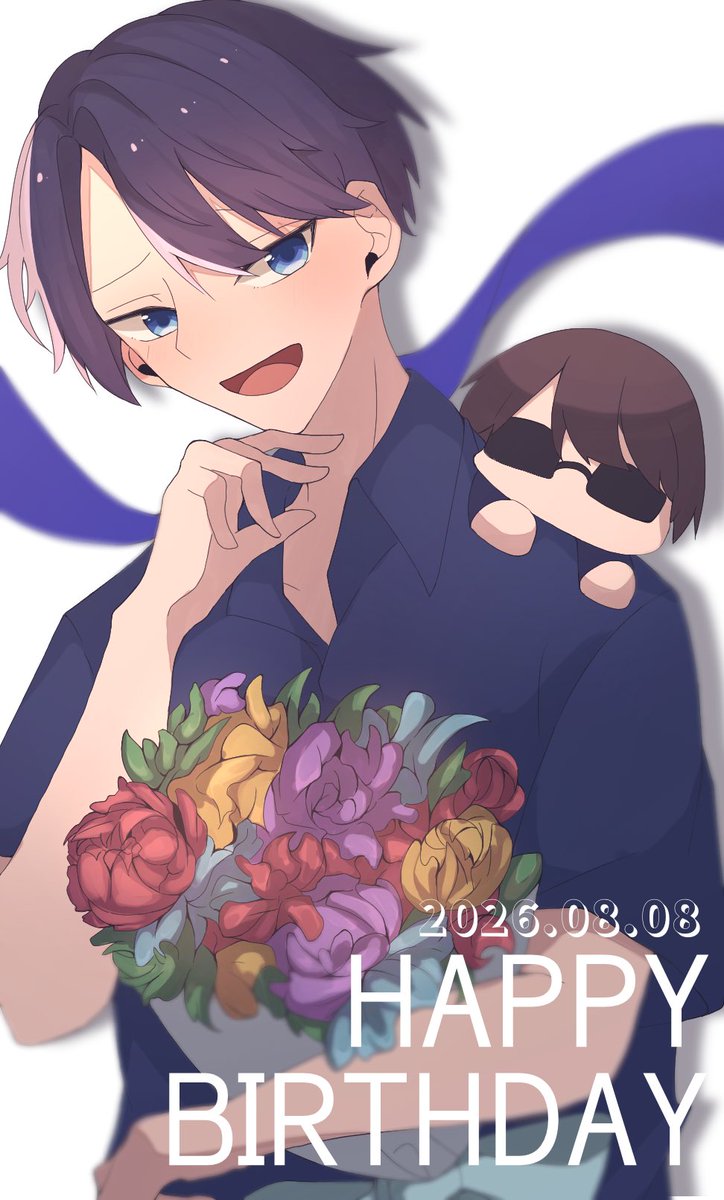 Nemofira_p_'s tweet photo. お誕生日おめでとうございます～！🎂 https://t.co/HAV1w3S9qa