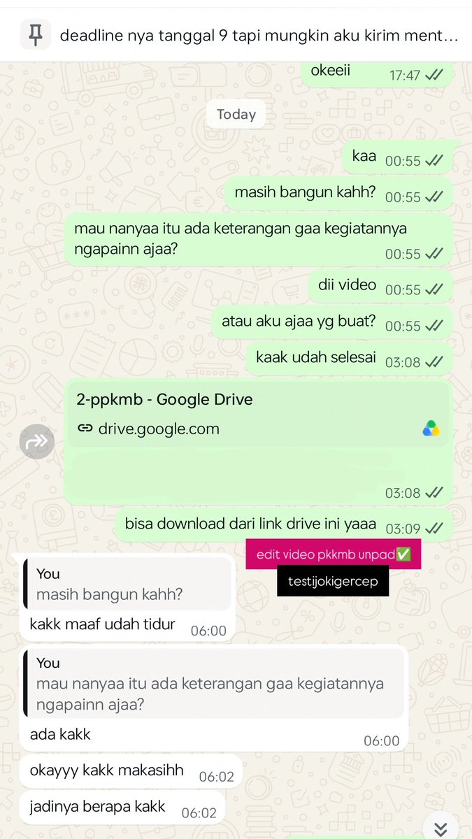 owdyeeee's tweet photo. 188.  ppt✅
189. scrapbook ppkmb ui✅
190. edit video ppkmb unpad✅
191. tugas kimia kelas 10✅
#zonauang
#zonajajan https://t.co/xEAO3Uq1EM