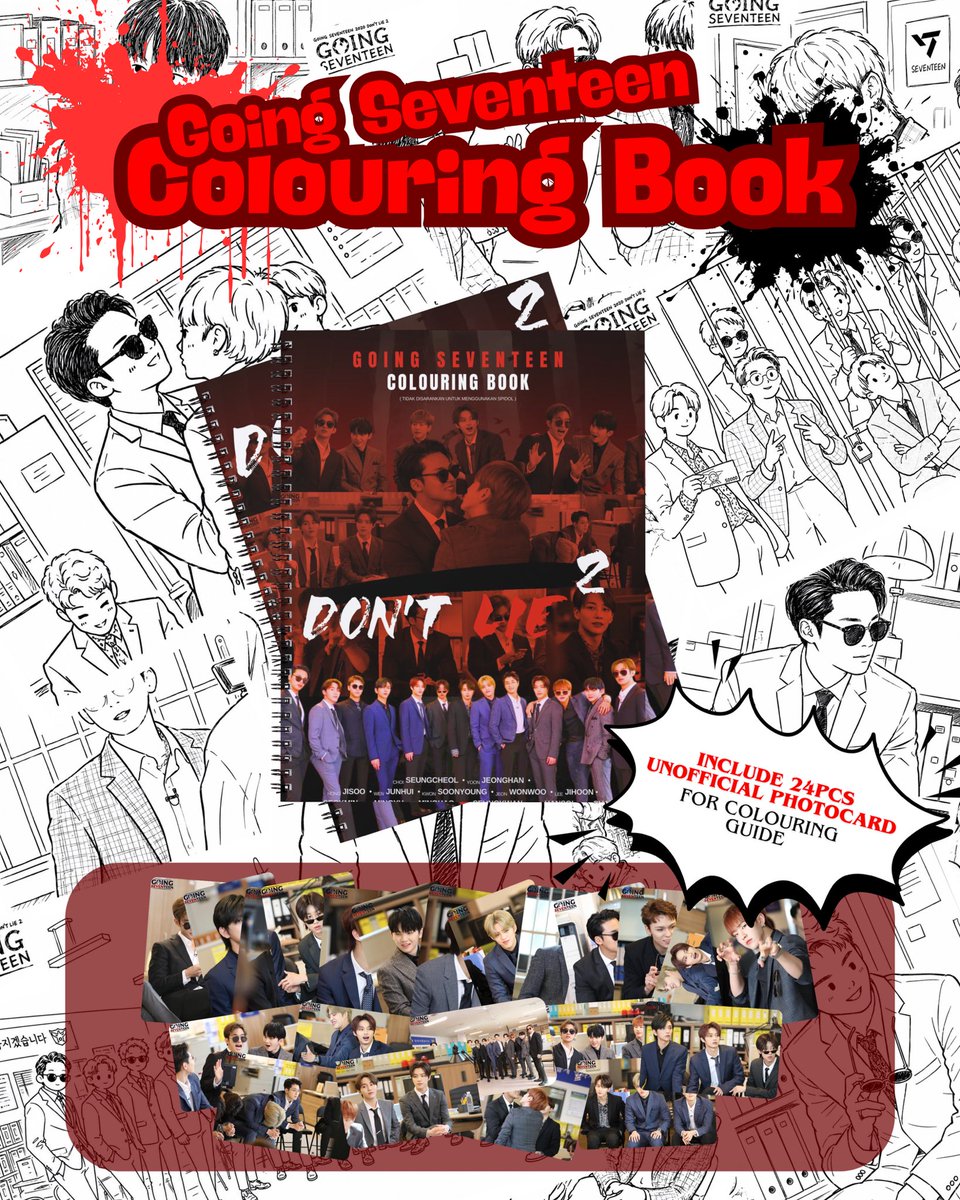 everydaymings_'s tweet photo. 🌟 OPEN PO (Pre-Order) UNOFFICIAL GOING SEVENTEEN COLOURING BOOK 🌟

💸 58k DP 30k

Series tertera di gambar

Order :
https://t.co/kbIGfZBj75

🗓 Batch 1 close 15 Agustus 2026 

📍Balikpapan
✅️ Estimasi 10-14 hari https://t.co/TDY2eQ6bVp