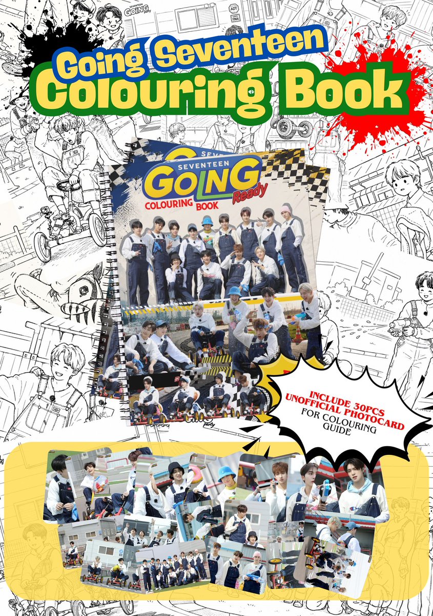 everydaymings_'s tweet photo. 🌟 OPEN PO (Pre-Order) UNOFFICIAL GOING SEVENTEEN COLOURING BOOK 🌟

💸 58k DP 30k

Series tertera di gambar

Order :
https://t.co/kbIGfZBj75

🗓 Batch 1 close 15 Agustus 2026 

📍Balikpapan
✅️ Estimasi 10-14 hari https://t.co/TDY2eQ6bVp