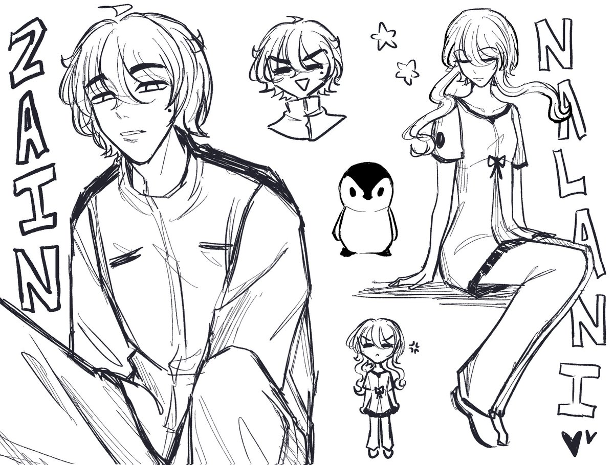 Nex__Star's tweet photo. Late night Sketches
#oc https://t.co/9DU6EQcGh8
