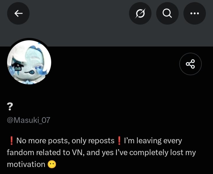 masuvian's tweet photo. This is my old account, and I can’t access it anymore because my old phone broke. https://t.co/QlPZhEtETl